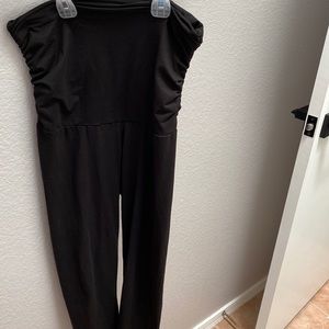 Maternity black leggings